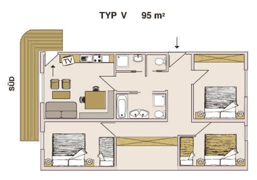 Appartement Appartementhaus